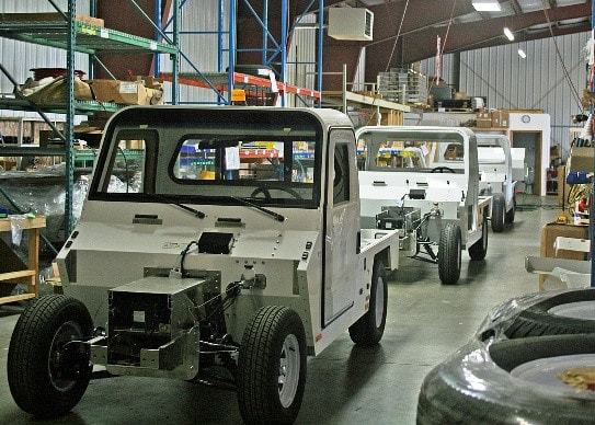 A & R eride Canada, Electric Utility Vehicles, electric vehicles Canada, factory