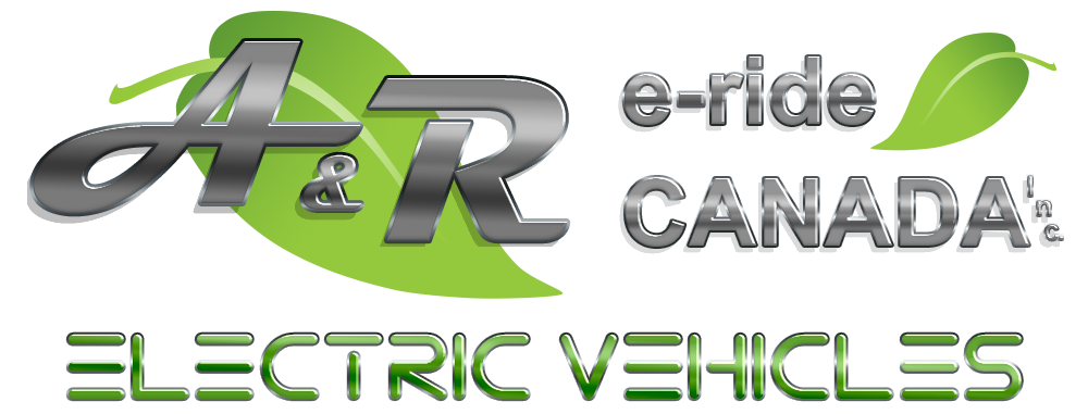 A & R eride Canada, Electric Utility Vehicles, Logo, electric vehicles Canada