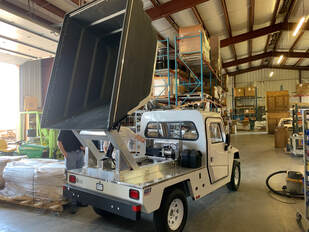 A & R eride Canada, Electric Utility Vehicles, electric vehicles Canada, EXV2 used in wineries
